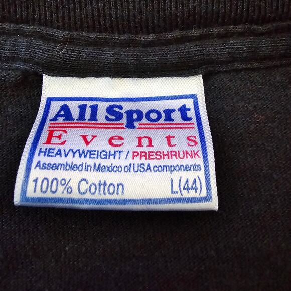 All Sport Events Vintage Black 90's Tori Amos Concert Tee Size L - Picture 9 of 10